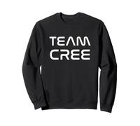 Cool: Team CREE First Name Show Support, Be On Team CREE Felpa