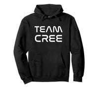 Cool: Team CREE First Name Show Support, Be On Team CREE Felpa con Cappuccio