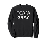 Cool: Team Gray Family Name Show Support, Be On Team Gray Felpa