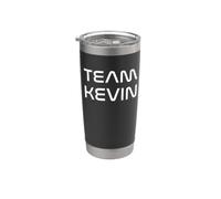 Cool Team Kevin First Name Show Support Be On Team Kevin Bicchiere termico in acciaio inox doppia parete