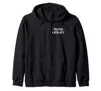 Cool: Team Lesley First Name Show Support, Be On Team Lesley Felpa con Cappuccio
