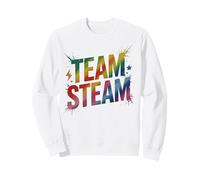 Cool Team Steam Fisica Team Impara STEM Stud Steminist Felpa