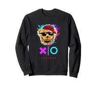 Cool Teddy Bear Boy Illustration Novelty Graphic Designs Felpa