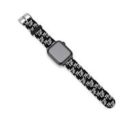 Cool Thug - Cinturino compatibile con iWatch, morbido e divertente, 38 mm/40 mm, 42 mm/44 mm, 42mm/44mm, Silicone, Nessuna pietra preziosa