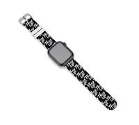 Cool Thug - Cinturino compatibile con iWatch, morbido e divertente, 38 mm/40 mm, 42 mm/44 mm, 42mm/44mm, Silicone, Nessuna pietra preziosa