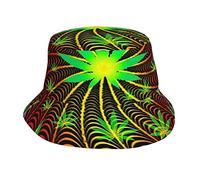 Cool Tie Dye Cappello da Pescatore Unisex dal Design Unico, da Viaggio Estivo, da Spiaggia, Cappello da Pescatore a Tesa Larga