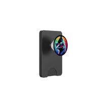 Cool Tie Dye Cassowary Sunglasses Bird Illustration Art PopSockets PopWallet per MagSafe