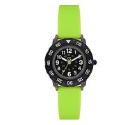 Cool Time Orologio da polso con cinturino in silicone, verde fluo, Moderno