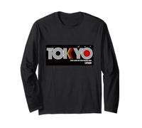 Cool Tokyo Japan Outfit Illustration Graphic Cool Designs Maglia a Manica