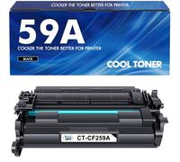 Cool Toner 59A CF259A Nessun Chip Compatibile Cartuccia per HP 59A 59X CF259X Toner Laserjet Pro M404dw M404dn M404n M304n M304dn MFP M428dw M428fdw M428fdn M404 M428 M304 (Nero, Confezione da 1)
