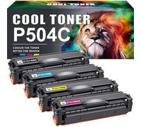 Cool Toner Cartuccia Toner Compatibile In sostituzione per Samsung CLT-P504C P504C 504S CLP-415N CLP-415NW CLX-4195N CLX-4195FN CLX-4195FW SL-C1810W SL-C1860FW (Nero Ciano Giallo Magenta,4-Pack)