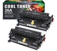 Cool Toner Cartuccia Toner Compatibile per HP 26A 26X CF226A CF226X LaserJet Pro M402dn M402n MFP M426dw M426fdn M426fdw M402d M402dw Nero