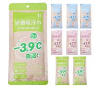 Cool Towels for Extreme Heat 9 Pieces Quick-drying Refreshing Wipes Cooling