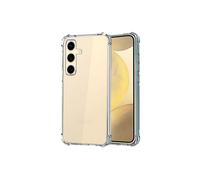 COOL trasparente Reinforced Silicone Capa/Bolsa per Marca Samsung Galaxy S24 Plus, Transparente