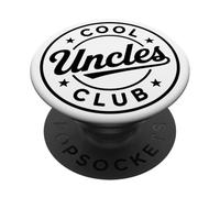 Cool Uncles Club Best Uncle Ever Funny Pocket Fathers Day PopSockets PopGrip Adesivo