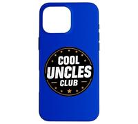 Cool Uncles Club divertente citazione dicendo nipote nipote zio divertimento Custodia per iPhone 16 Pro Max