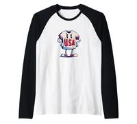 Cool USA Panno per Ragazzi e Ragazze Maglia con Maniche Raglan