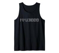 Cool Valentin's Love Outfit Camicie I Heart You I Love You Canotta