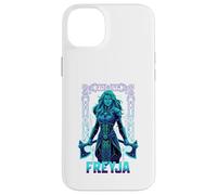 Cool Vaporwave Freyja Dea vichinga Mitologia Norrena Custodia per iPhone 14 Plus