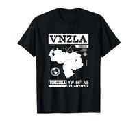 Cool venezuelan outfit tactical map of Caracas, Venezuela Maglietta