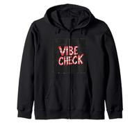 Cool Vibe Check in Flanella Pattern Look Felpa con Cappuccio
