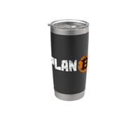 Cool Vintage Bitcoin Cryptocurrency Plan B, Bitcoin Graphic Bicchiere termico in acciaio inox doppia parete
