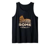 Cool Vintage Roma Italia Colosseo Souvenirs, Roma Italia Canotta