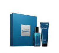 Cool Water Eau de Toilette 40 ml Gift Set - Perfume Gift Set, Long-Lasting, For Men, Aquatic, Ocean Blue, Suitable For Daily Grooming vetro