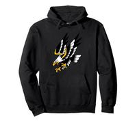 Cool Wild USA Eagle Hunting Illustration Graphic Designs Felpa con Cappuccio