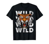 Cool Wild Wild Tiger Novelty Graphic Tees & Cool Designs Maglietta