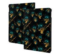 Cool Wolf Head Print - Custodia compatibile con iPad Air di terza generazione, custodia per tablet compatibile con iPad Pro da 10,5 pollici, accensione e spegnimento automatico, supporto a libro