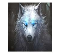 Cool Wolf - Magnete per lavastoviglie, impermeabile, adesivo magnetico per frigorifero, decorazione per armadietti di casa, elettrodomestici, decorazione per la casa, decorazione della cucina, 58,4 x