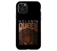 Cool Women Girls Black Melanin Queen Magic, Melanin Queen Custodia per iPhone 11 Pro
