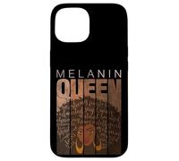 Cool Women Girls Black Melanin Queen Magic, Melanin Queen Custodia per iPhone 15