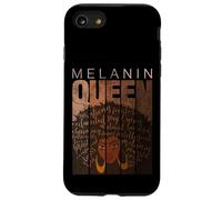Cool Women Girls Black Melanin Queen Magic, Melanin Queen Custodia per iPhone SE (2020) / 7/8