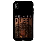 Cool Women Girls Black Melanin Queen Magic, Melanin Queen Custodia per iPhone XS Max