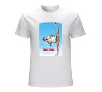 Cool Zohan Movie Poster Fashion Unisex Tshirt White XXL