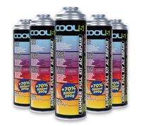 Cool5 Set di riparazione per condizionatori d'aria Summer Full Kit AC 5 in 1 (R1234yf) - per veicoli a partire dall'anno di costruzione 2017, 290 g + 70% prodotto - soluzione condizionatore d'aria -