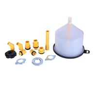 Coolant Bleeder Kit Cooling System Oil Additives Maintenance Kit | 15 Pieces Spill Proof No Spill Coolant Funnel Kit Oil System Tools Auto Maintenance Tools for Car Engine Tank Transmission