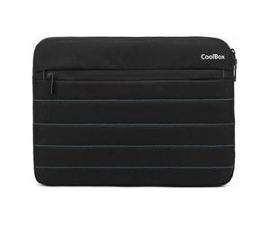 CoolBox COO-BAG11-0N Custodia Impermeabile per Mini Notebook 11.6" o Tablet (32.5 x 24 cm) Nero Blu