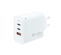 CoolBox COO-CUP-65CCA Caricabatterie per dispositivi mobili Universale Bianco AC Interno