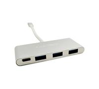 CoolBox COO-HUC3U3PD hub di interfaccia USB 3.0 (3.1 Gen 1) Type-C 5000 Mbit/s Alluminio