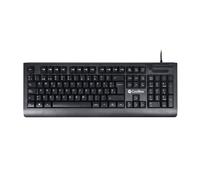 CoolBox COO-TEC04DNI tastiera Ufficio USB QWERTY Spagnolo Nero