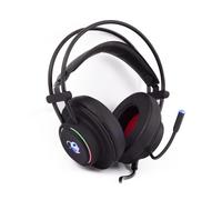 Coolbox DeepLighting Gaming PC Helmets with Omnidirectional Microphone and LED L