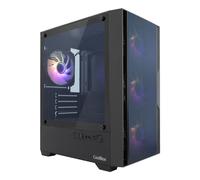 Case PC Coolbox GM220 MPFusion Micro ATX con 4 ventole ARGB USB-C