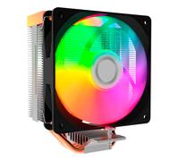 Coolbox Infinite Air120 Disipador Multizocalo - Iluminacion ARGB - Ventilador 120mm - Velocidad Max. 1800rpm - Color Negro