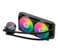CoolBox Infinite Liquid 240 ARGB Processore Kit di raffreddamento a liquido 12 cm Nero 1 pz