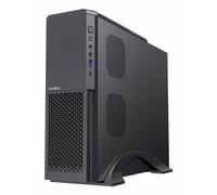 CoolBox PC micro ATX T313 Slim Basso profilo (Slimline - stilizzato) Nero