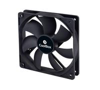 CoolBox vencooau120 COMPUTER Case Fan - Ventola per PC, Custodia del PC, ventola, non compatibile, non compatibile, Nero, Molex)