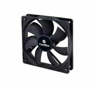 CoolBox vencooau120 COMPUTER Case Fan - Ventola per PC, Custodia del PC, ventola, non compatibile, non compatibile, Nero, Molex)